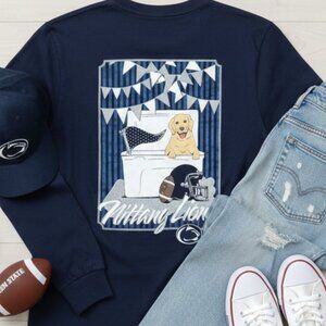 Champion Penn State Nittany Lions Pocket Tee | Navy | Small